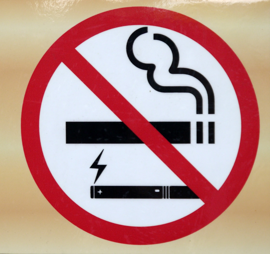 no smoking or vaping