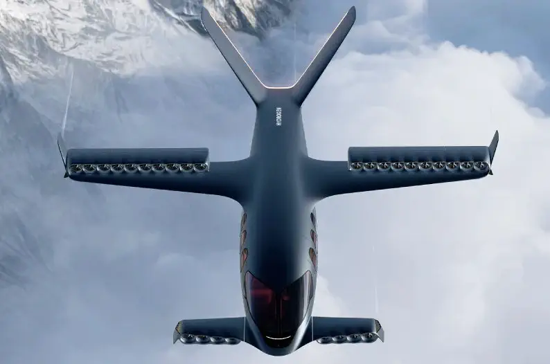 hydrogen-powered plane