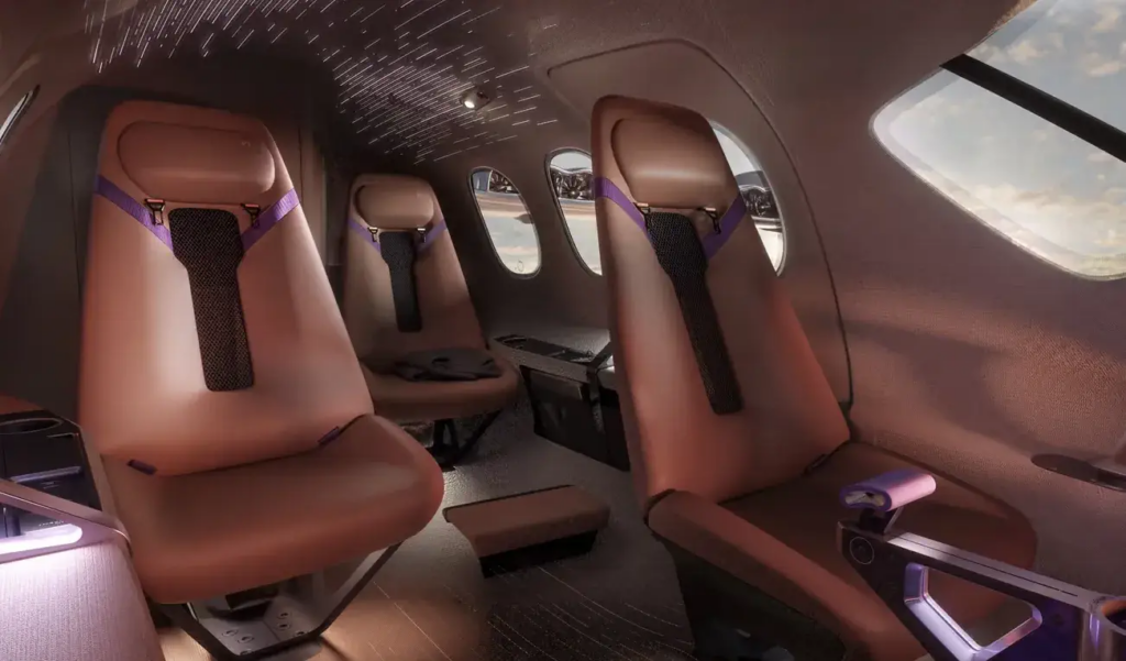 interior of the plane