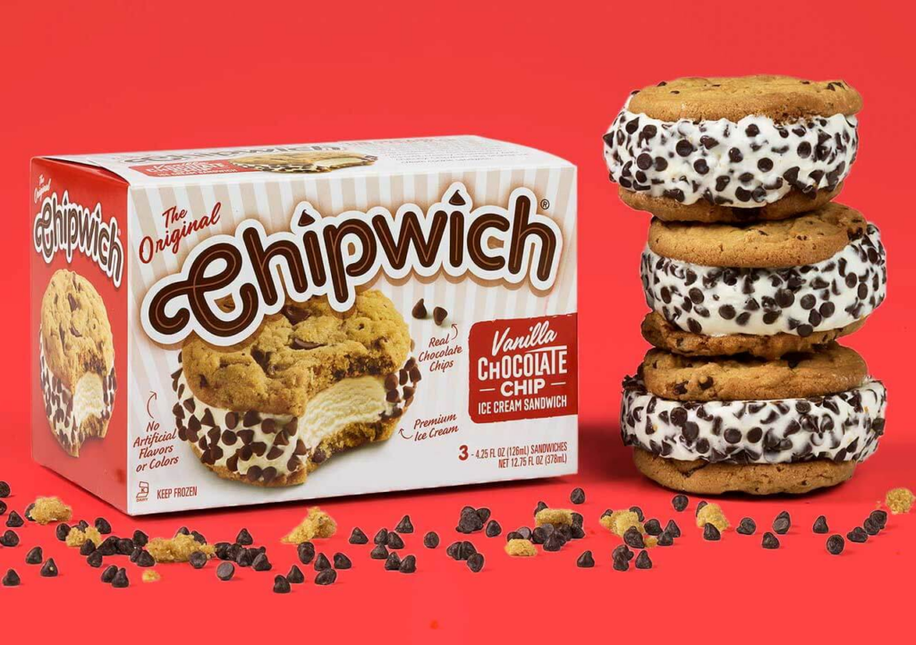 Chipwich Ice Cream Cookie Sandwich