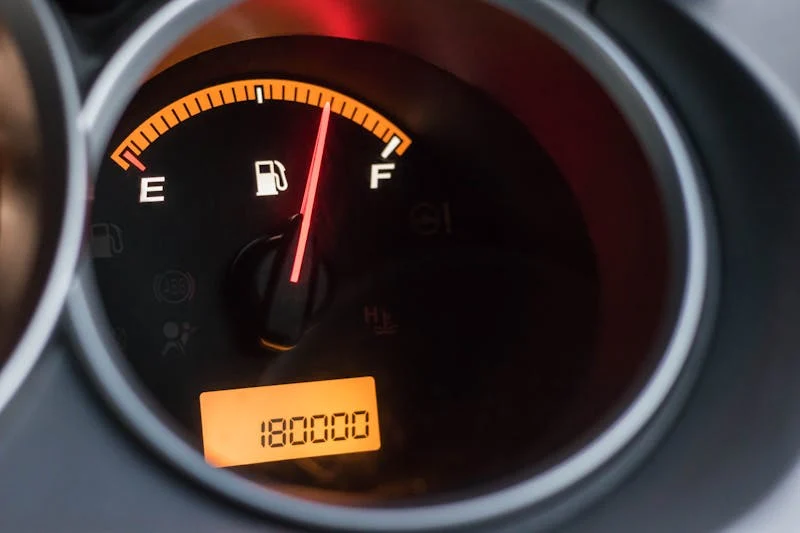 Fuel Gauge up close