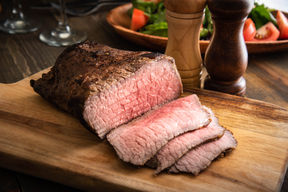 roasted beef of bottom round