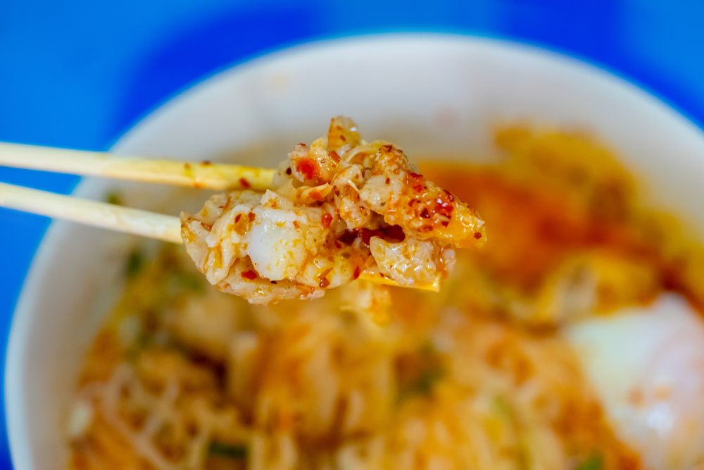 Koi Tiew Pla or Thai Fish Noodles