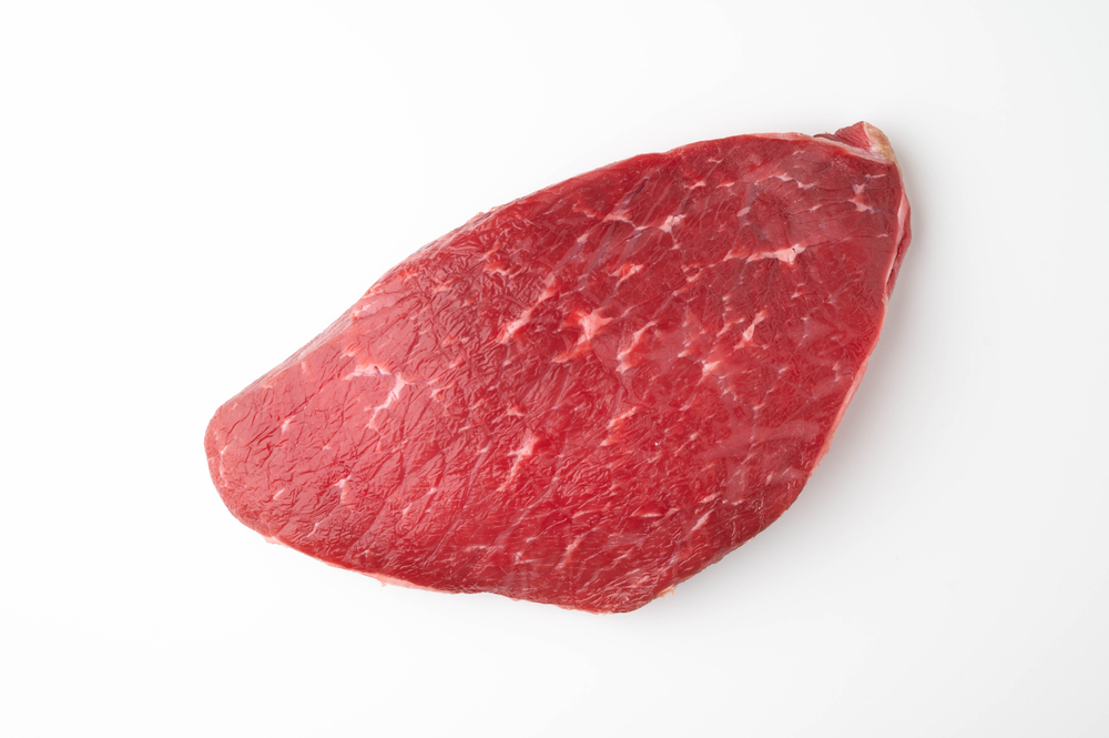 Flank steak, London Broil, Jiffy steak on white background