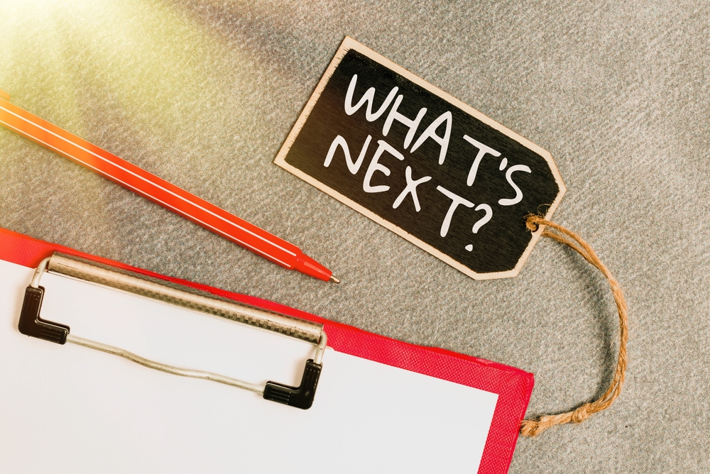 Inspiration showing sign What S Next Question. Business approach asking person about his coming action or behavior Collection of Blank Empty Sticker Tags Tied With A String For Information Label Sign