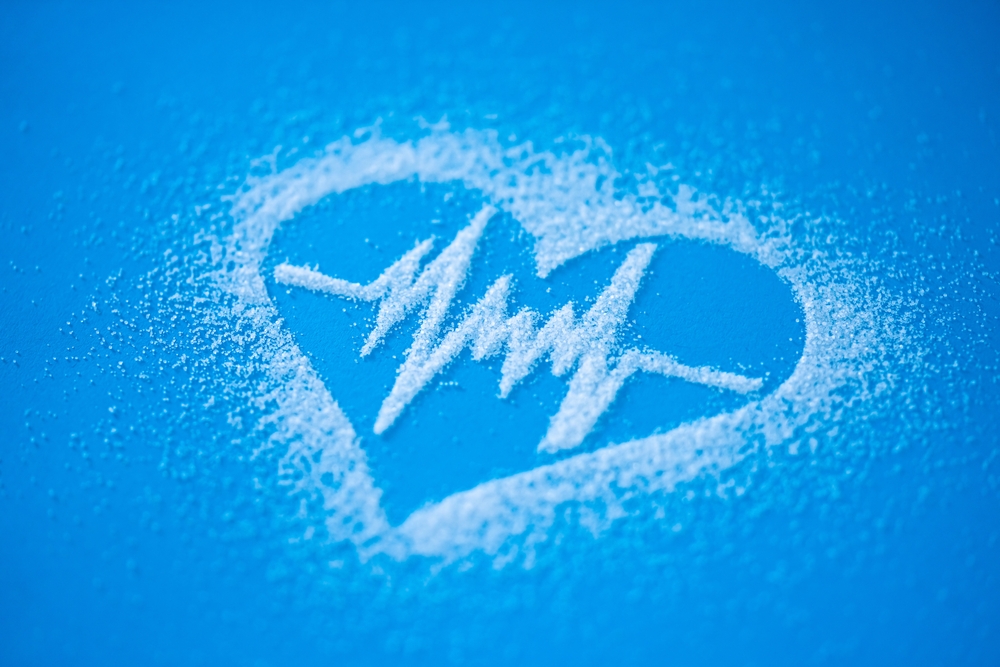 Blood Pressure And Hypertension. Eat Less Salt And Low Sodium Diet
