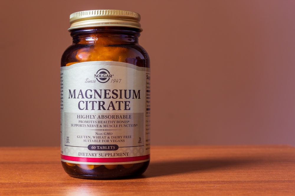 Kobuleti, Georgia: Food dietary supplements. Magnesium citrate. Prevention of magnesium deficiency in the body.