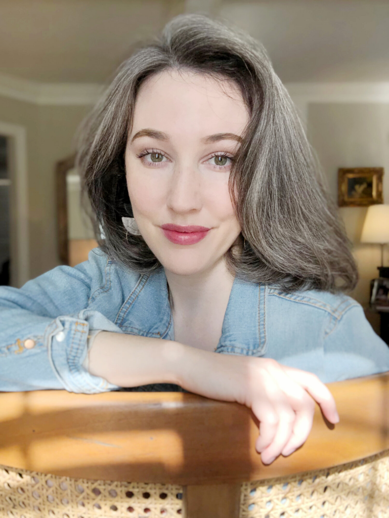 26-year-old Martha Truslow Smith got her first gray strand when she was 14. 