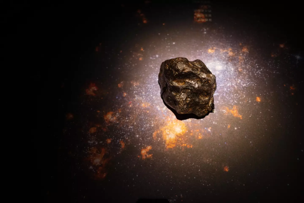 Simulated large space rock