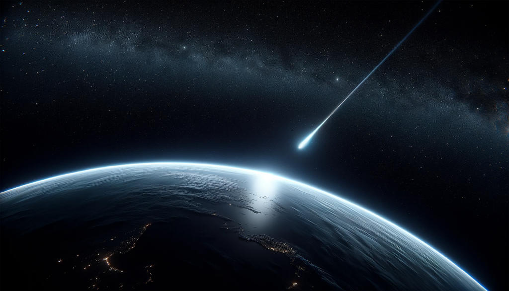 Small asteroid coming quickly towards earth