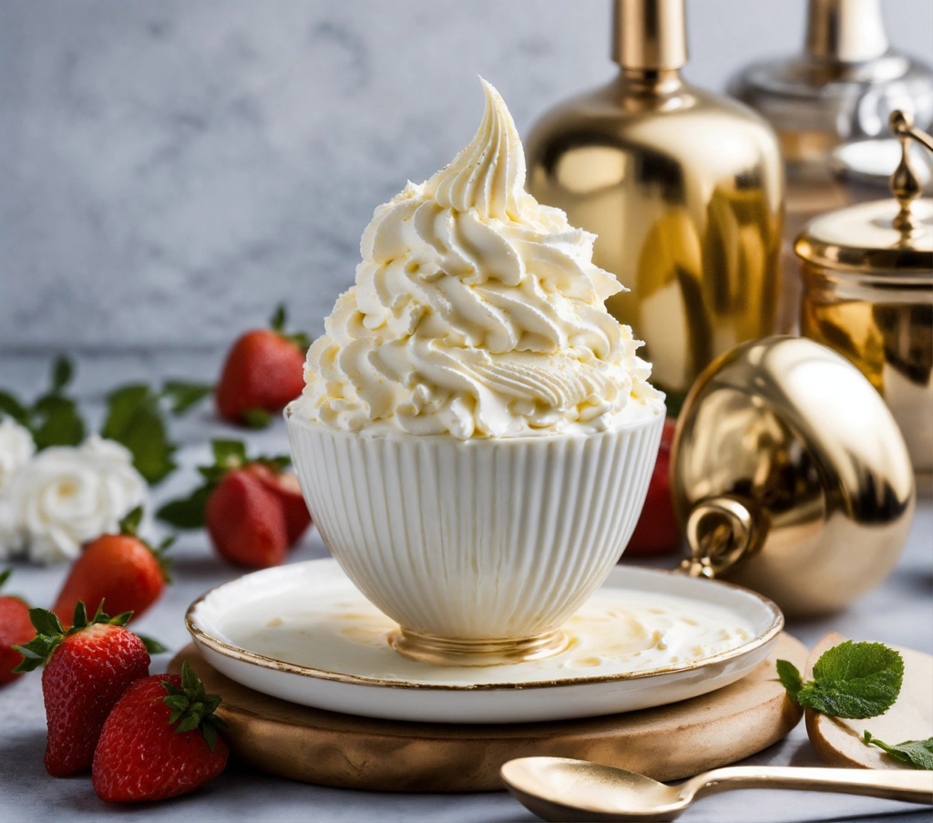 cup of whipped cream