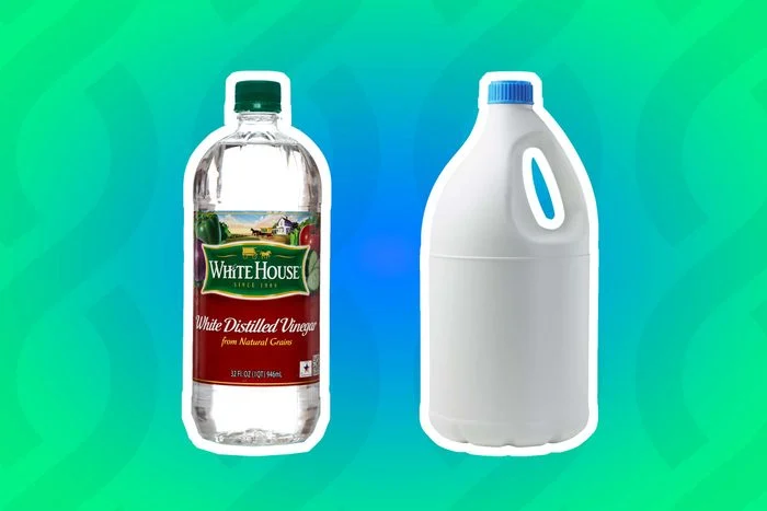Bleach and vinegar 