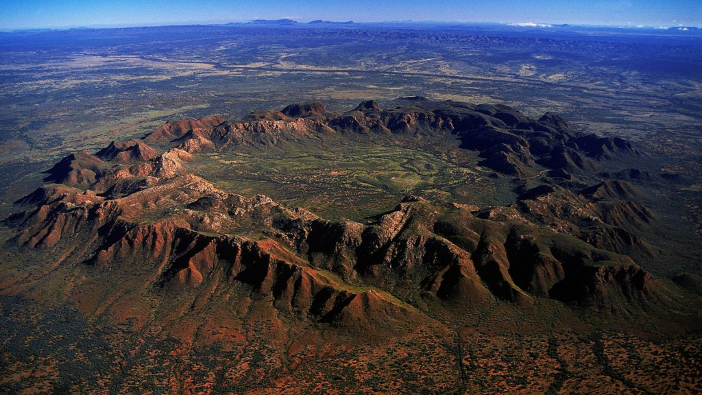 A hidden impact crater