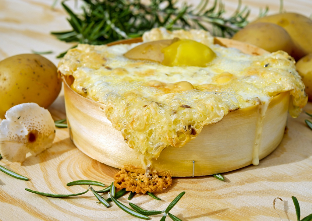 melting cheese