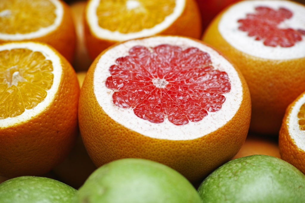 Vitamin C can be found in citrus 