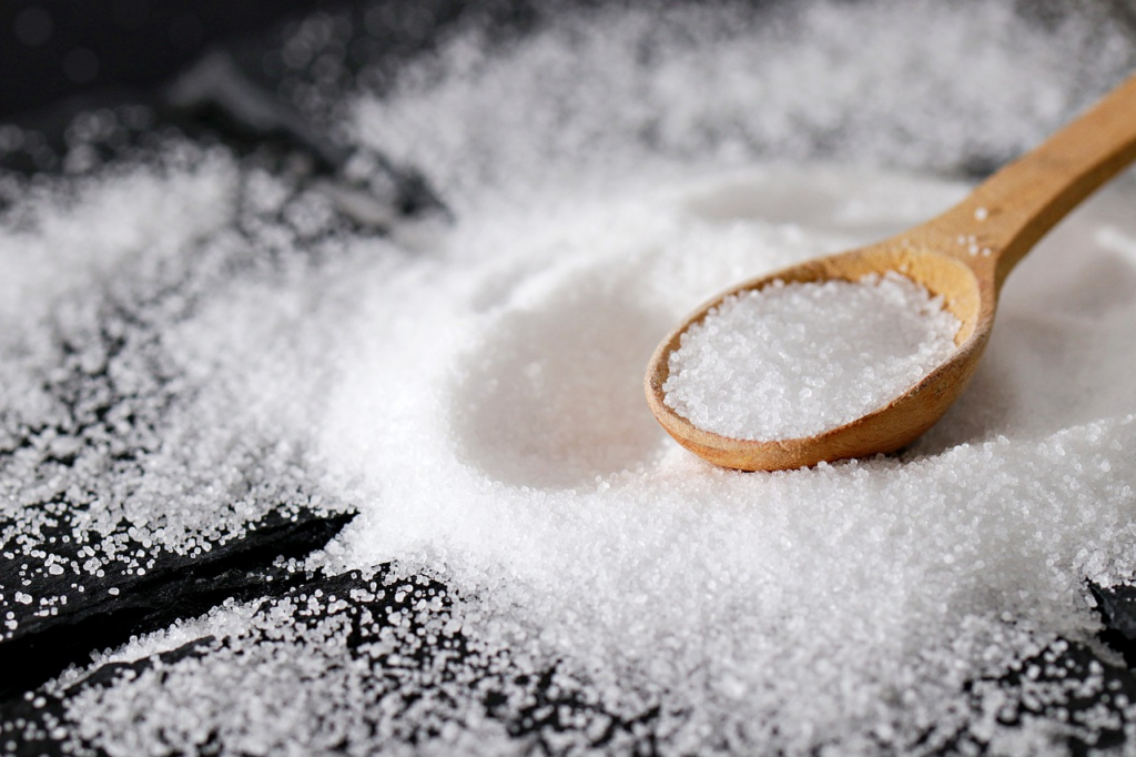 close up of Epsom salt