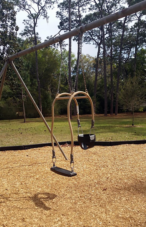 Swingset for parent and child