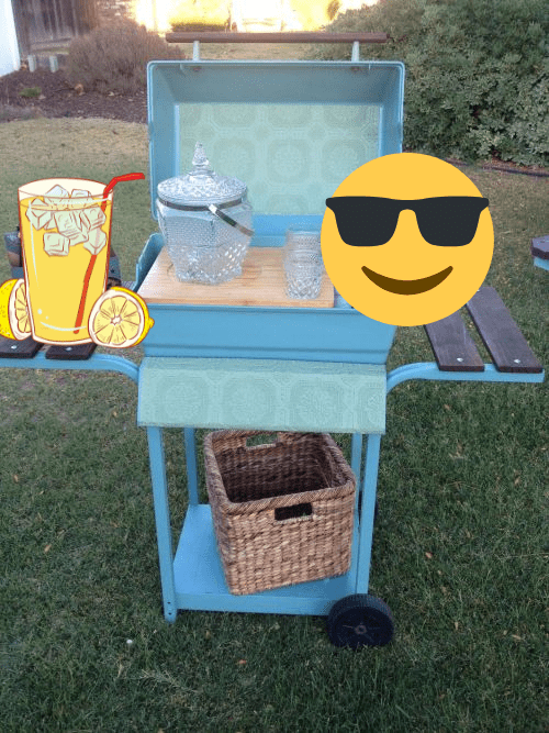 Upcycled grill