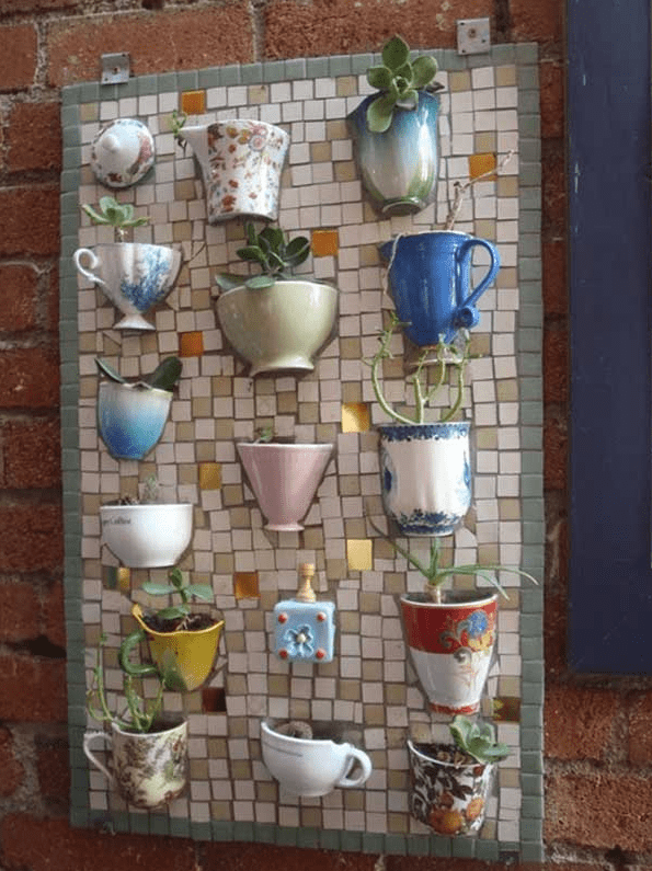 Coffee Mug Wall
