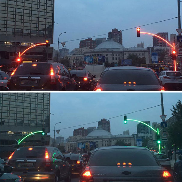 Innovative traffic light system