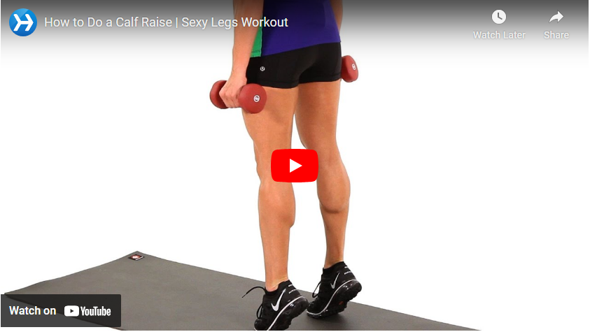 calf raise youtube