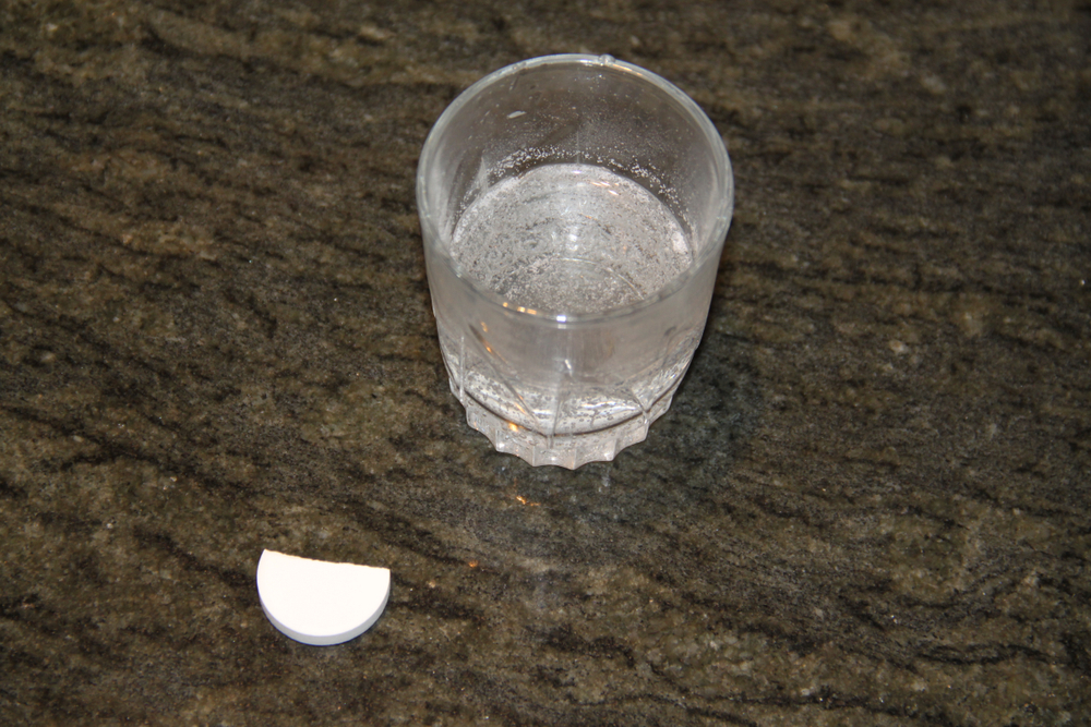 Effervescent acetyl salicylate acid medicament
