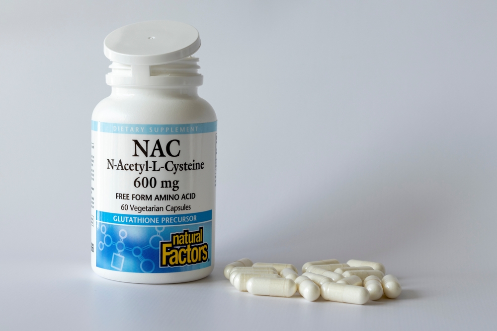 IRPEN, UKRAINE, MARCH 23 20222, Natural Factors NAC N-Acetyl-L-Cysteine, Illustrative Editorial
