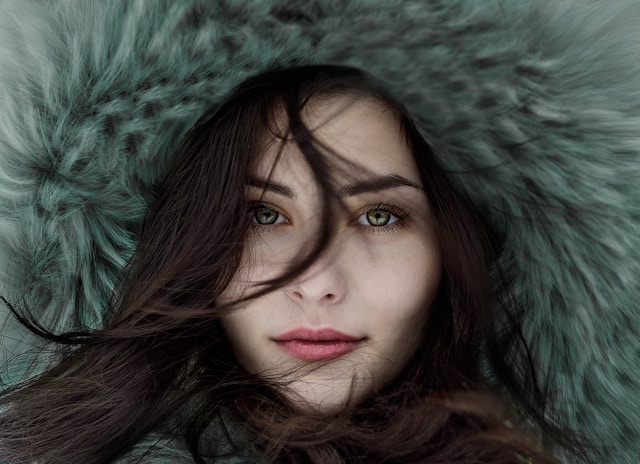 woman in a jacket 