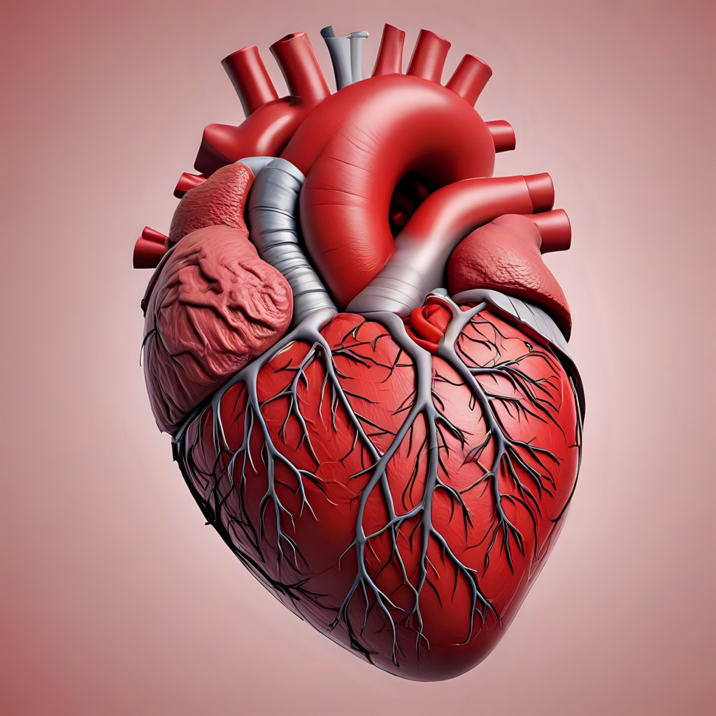 medical view of what the heart looks like