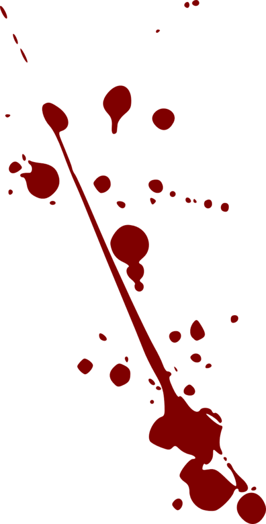 blood splatter