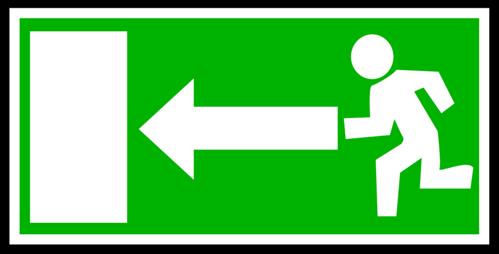 The sign is straightforward enough