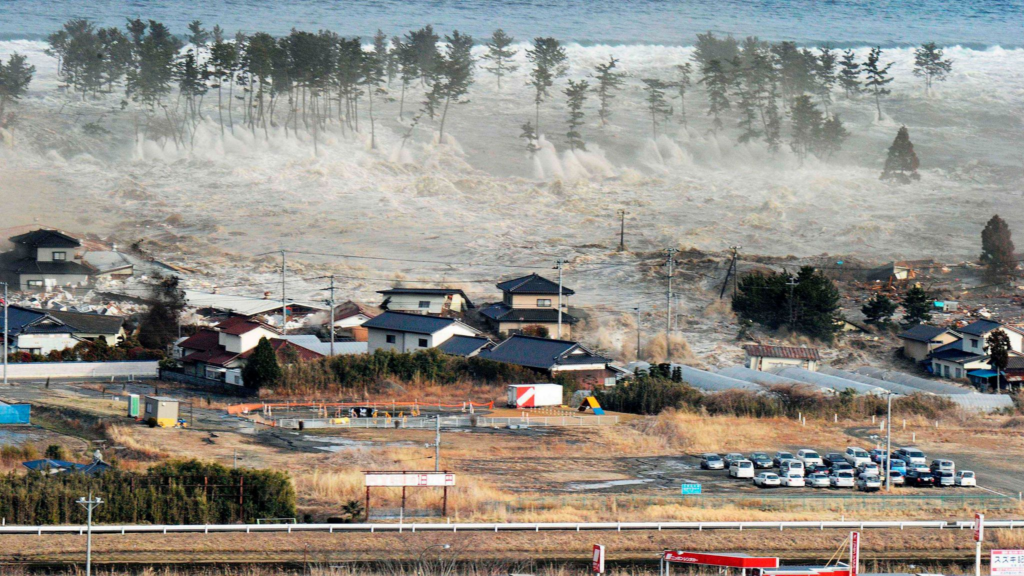 Japan was hit by a magnitude 9.0 earthquake and tsunami in 2011.