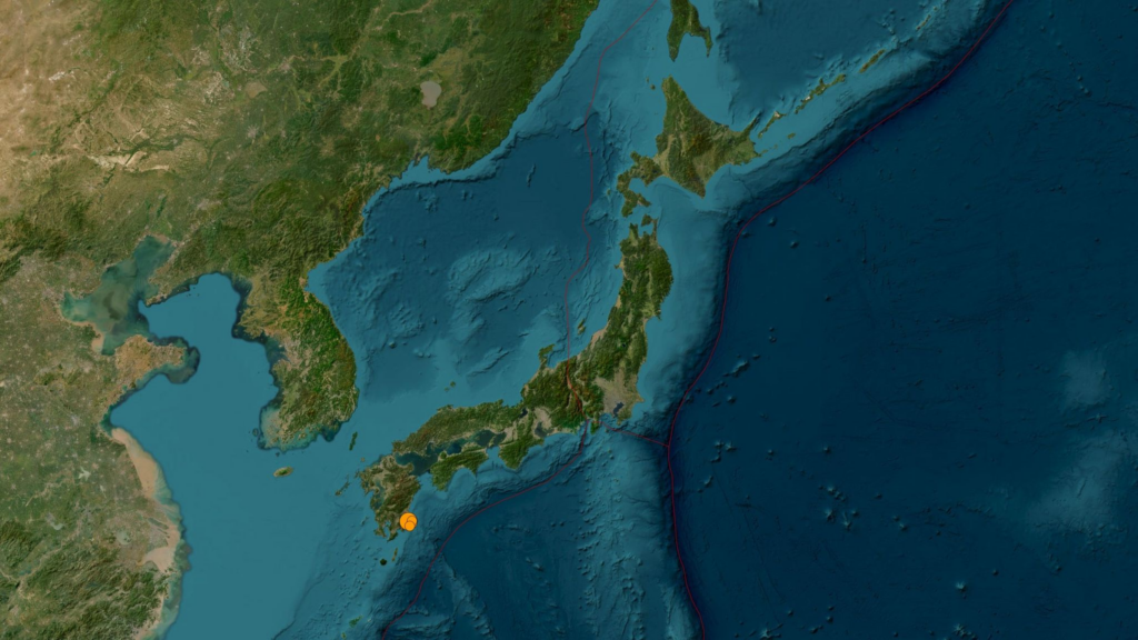 Thursday's quake was near the Nankai Trough, where a megaquake last occurred in 1946.