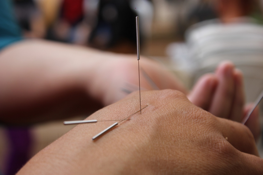 we aren't sure if hands hold the key to throat relief, but we are sure a professional knows