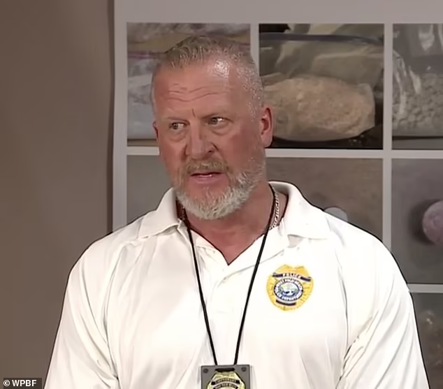 Lt. Joe Herb (pictured) said the drug tested 50 times more potent than normal fentanyl and he has never seen anything like it in his 34 years as a narcotics officer