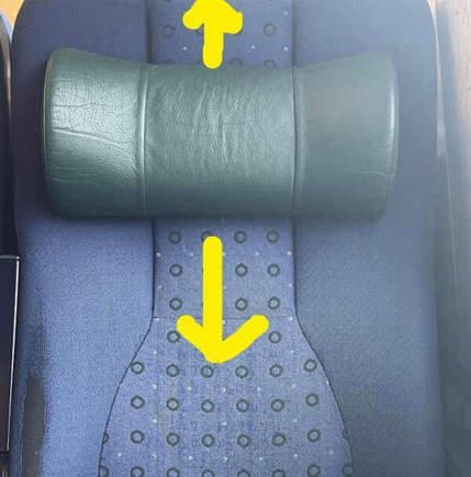 adjustable headrest