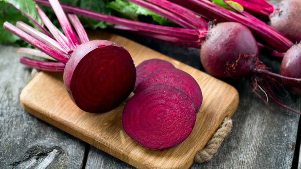 Beetroots are used to produce a food coloring called betanin