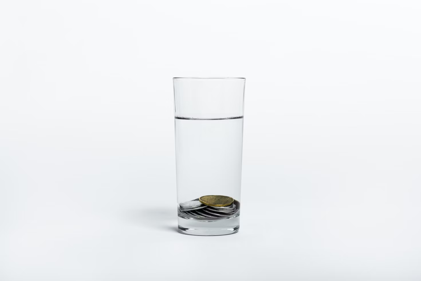 Glass of water