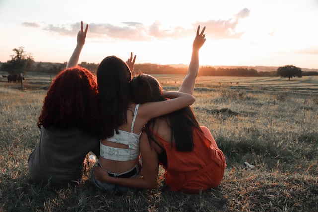 Group of friends 