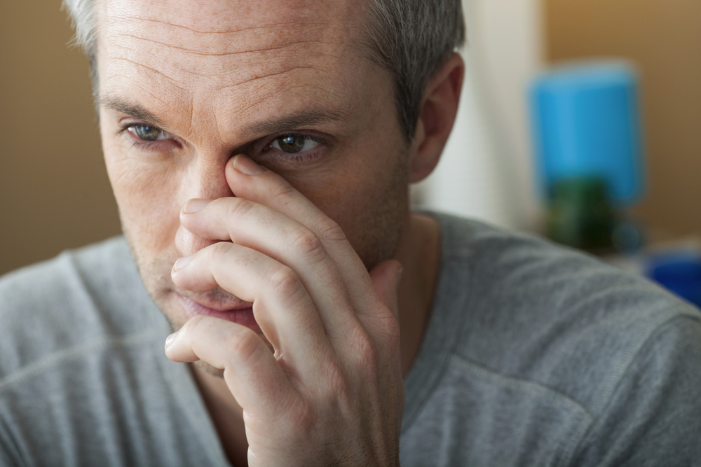 Sinusitis In A Man