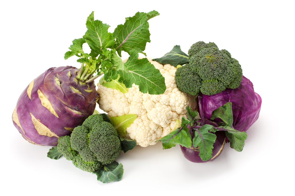 fresh , ripe cabbage isolated on white background.

