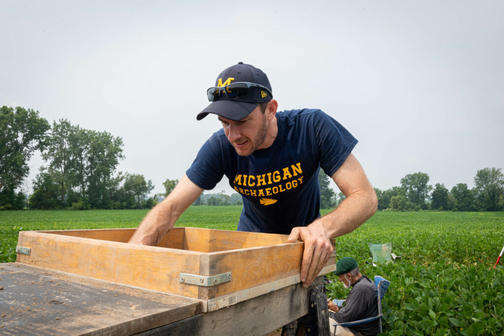 Michigan Archaeology seeing what they can find