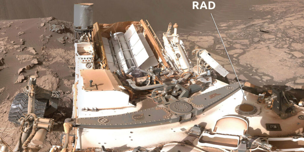 The Radiation Assessment Detector (RAD) is helping prepare for future human exploration of Mars. RAD measures the type and amount of harmful radiation that reaches the Martian surface from the sun and space sources.
