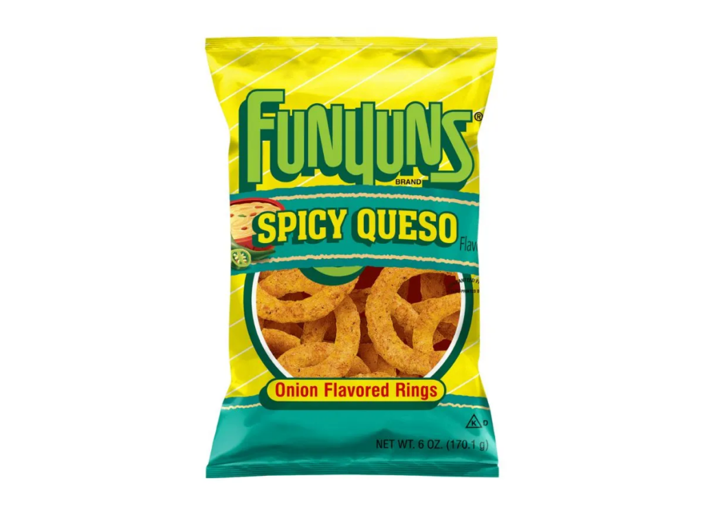 Funyuns Spicy Queso Flavored Rings