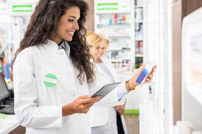 manager at a pharmacy store