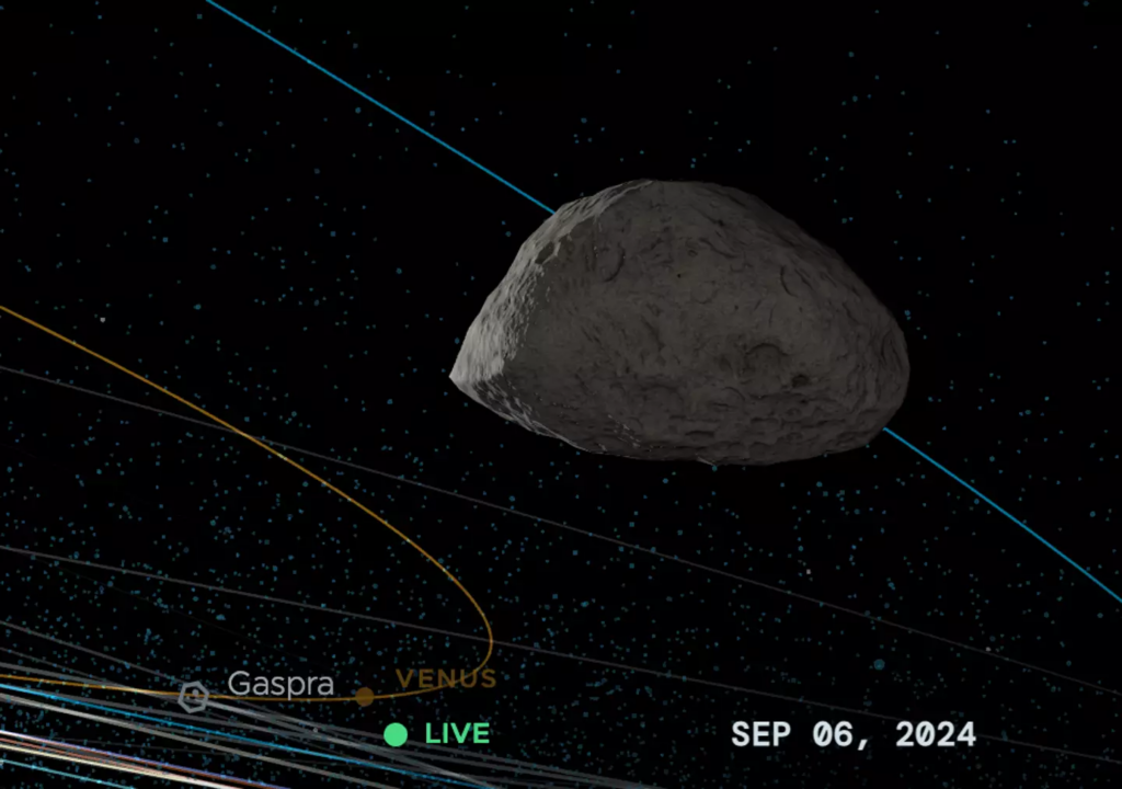 You can track the asteroid on the official NASA website, along with other discovered asteroids