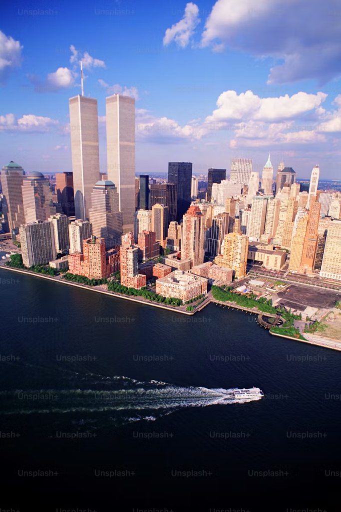 Modern day photo of the World Trade Center