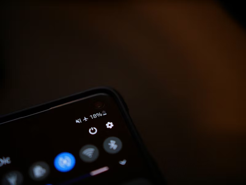 low battery on phone