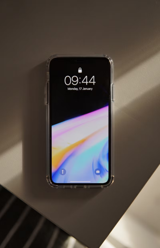 locked smartphone