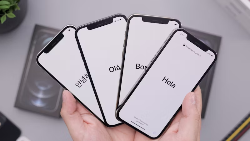 brand new iPhones